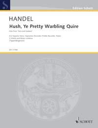 Hush, Ye Pretty Warbling Quire